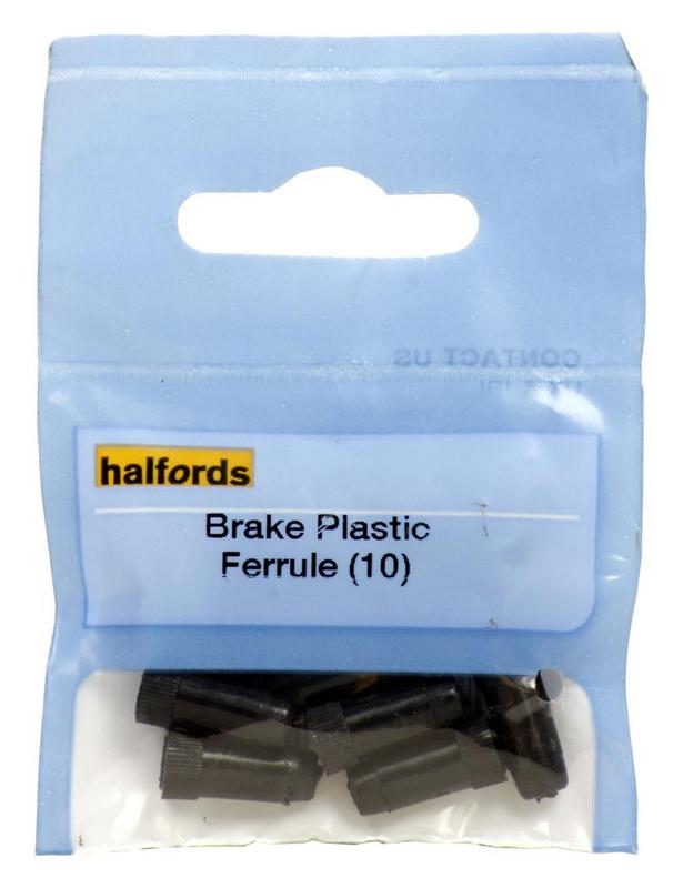 Halfords Brake Plastic Ferrules X10 | Extra 8% off for BC Members