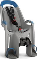 Halfords Hamax Amaze Child Bike Seat With Carrier Adapter, Light Grey/Petrol Blue/Light Grey | Extra 8% off for BC Members