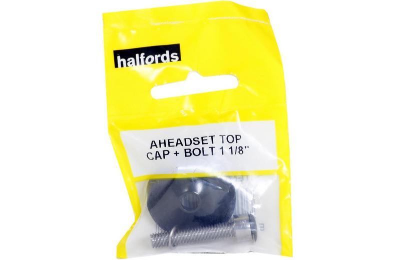 Halfords Aheadset Top Cap & Bolt, 1 1/8" Halfords Aheadset Top Cap & Bolt, 1 1/8"