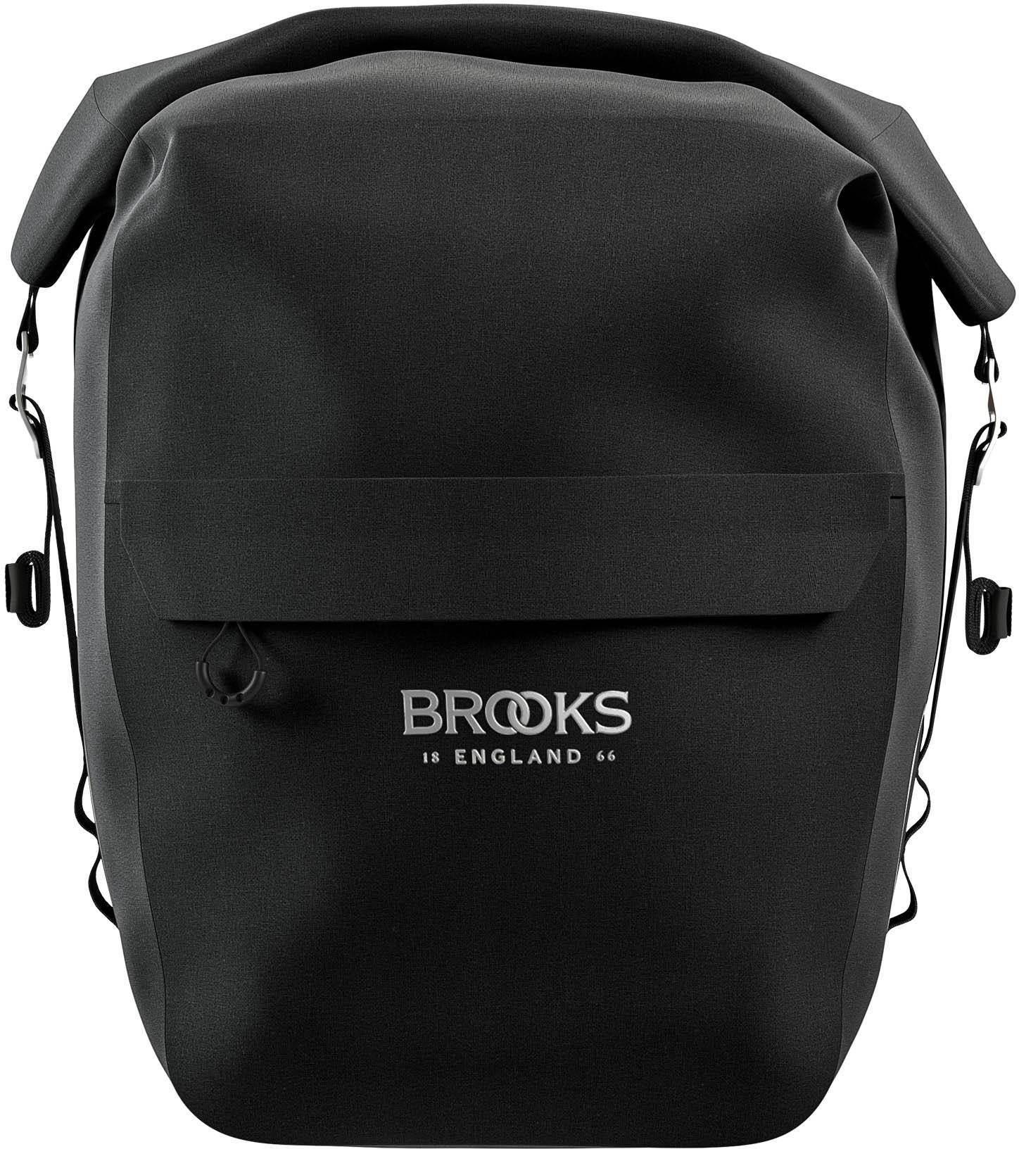 Halfords Brooks Scape Pannier Bag, Large, Black | Extra 8% off for BC Members