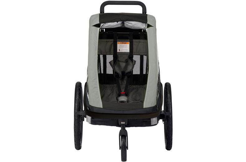 Hamax Avenida One Child Bike Trailer, Olive Green Hamax Avenida One Child Bike Trailer, Olive Green