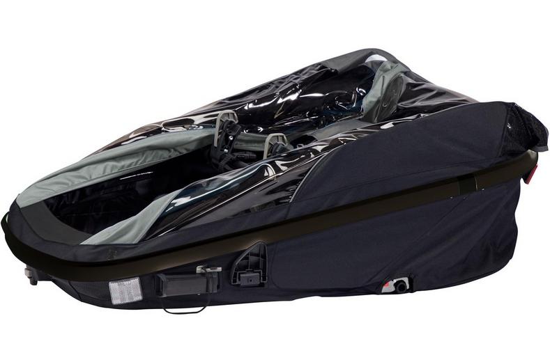 Hamax Avenida One Child Bike Trailer, Olive Green Hamax Avenida One Child Bike Trailer, Olive Green