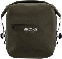 Halfords Brooks Scape Pannier Bag, Small, Mud Green | Extra 8% off for BC Members