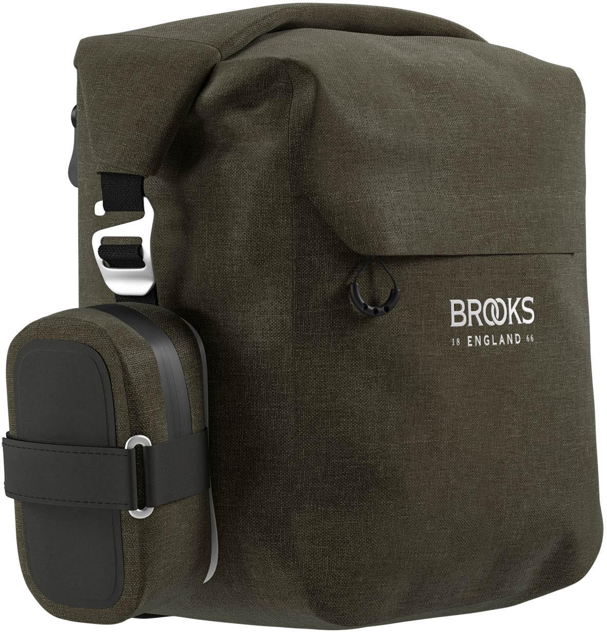Brooks Scape Pannier Bag, Small, Mud Green