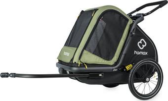 Hamax Pluto Dog Trailer Medium, Green