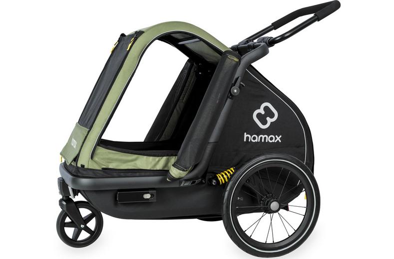 Hamax Pluto Dog Trailer Medium, Green Hamax Pluto Dog Trailer Medium, Green