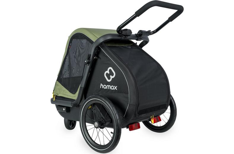 Hamax Pluto Dog Trailer Medium, Green Hamax Pluto Dog Trailer Medium, Green