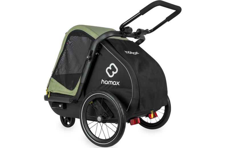 Hamax Pluto Dog Trailer Medium, Green Hamax Pluto Dog Trailer Medium, Green