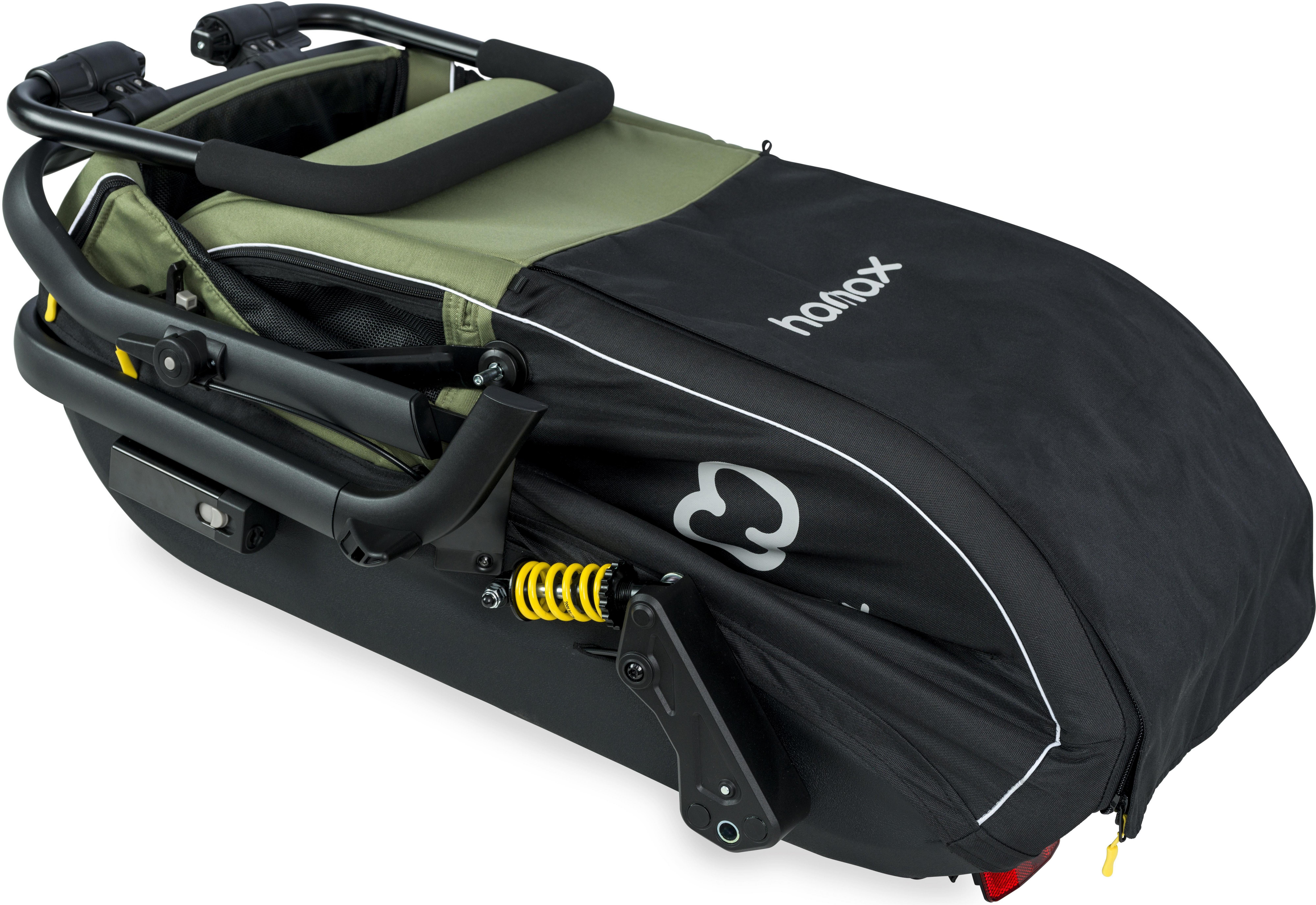 Hamax Pluto Dog Trailer Medium, Green