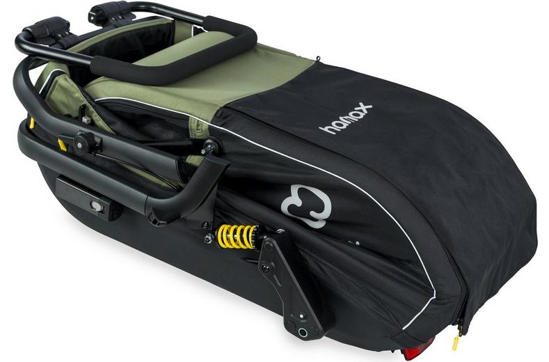 Hamax Pluto Dog Trailer Medium, Green Hamax Pluto Dog Trailer Medium, Green