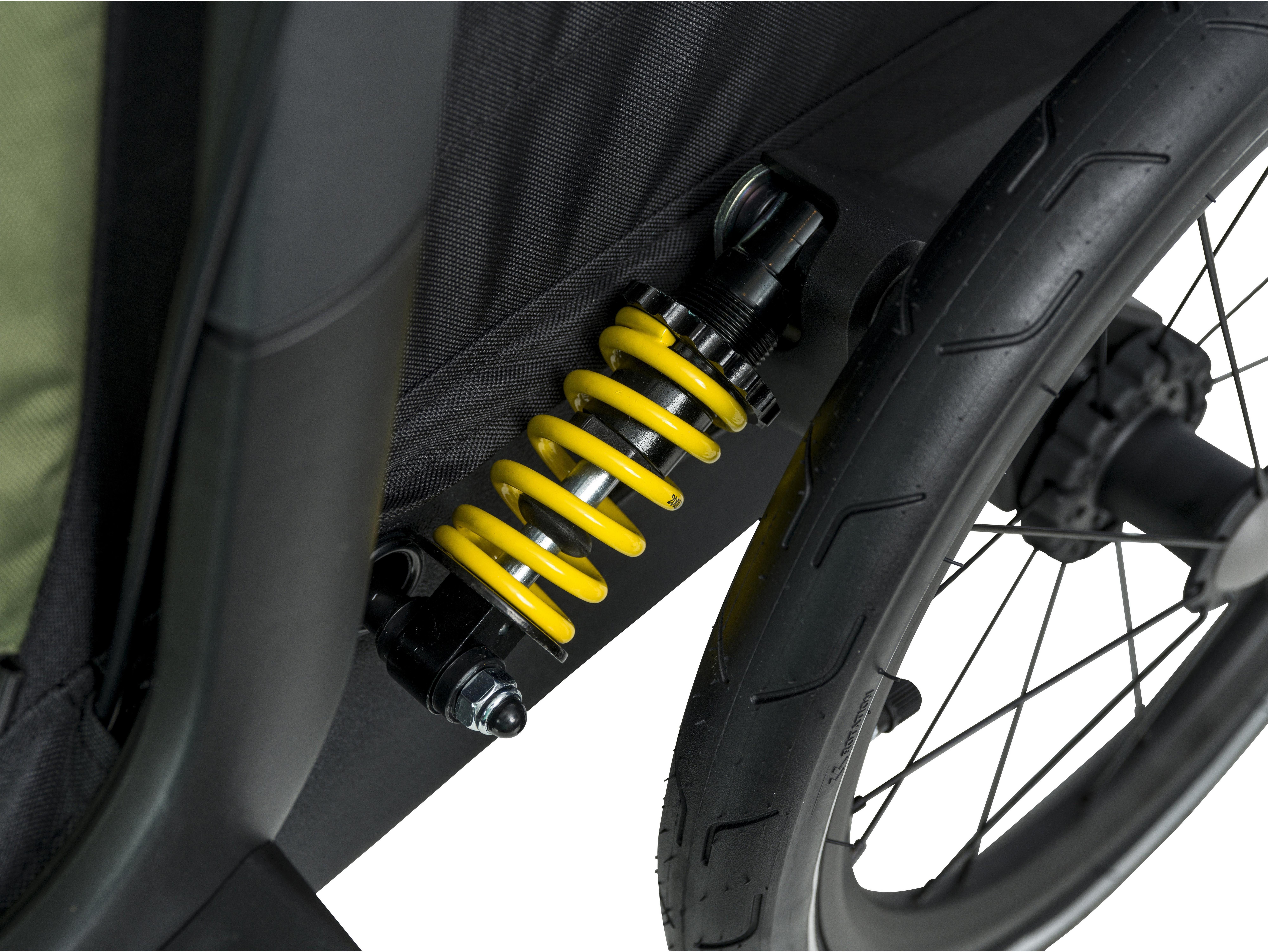 Hamax Pluto Dog Trailer Medium, Green