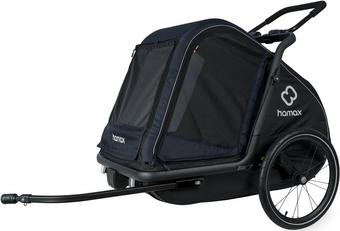 Hamax Pluto Dog Trailer Large, Navy