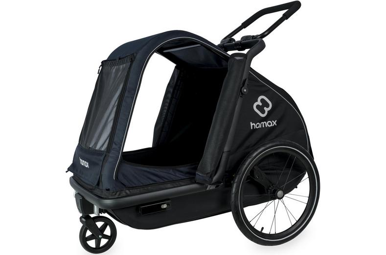 Hamax Pluto Dog Trailer Large, Navy Hamax Pluto Dog Trailer Large, Navy