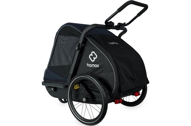 Hamax Pluto Dog Trailer Large, Navy Hamax Pluto Dog Trailer Large, Navy