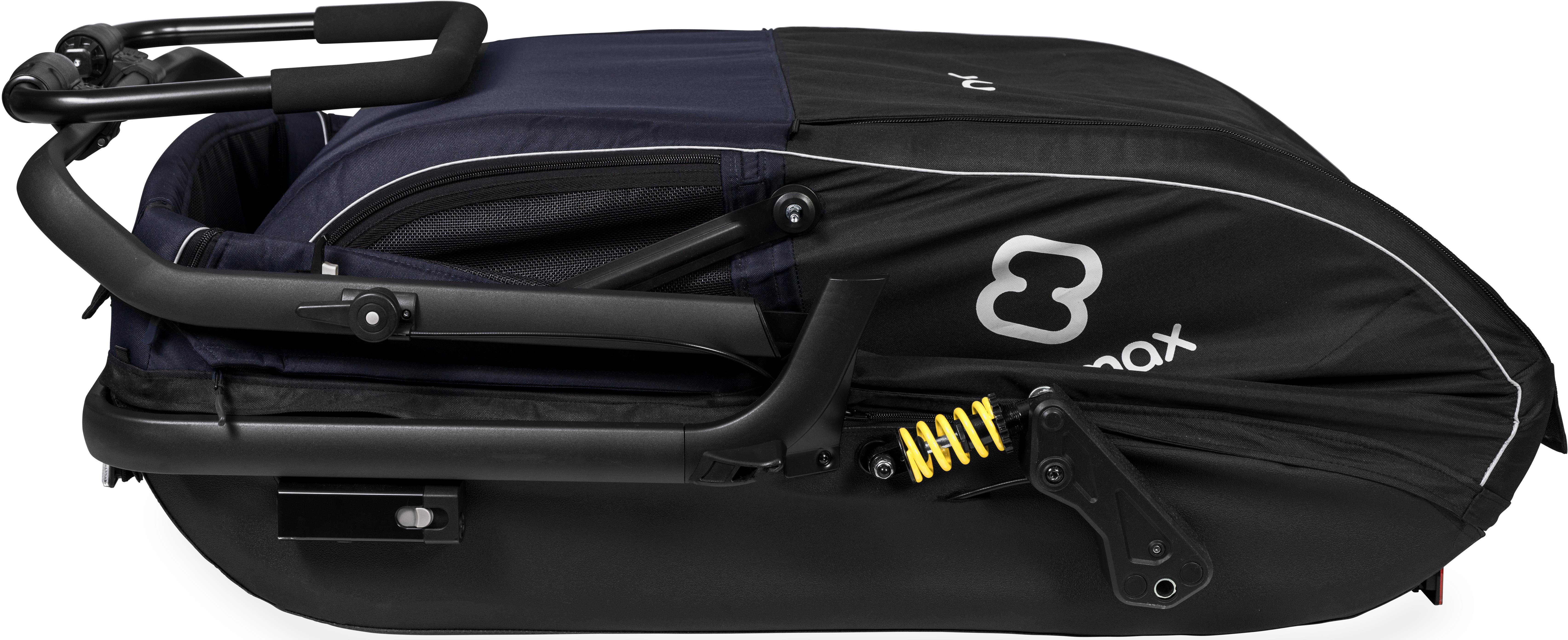 Hamax Pluto Dog Trailer Large, Navy