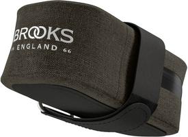 Halfords Brooks Scape Saddle Pocket Bag, Mud Green | Extra 8% off for BC Members