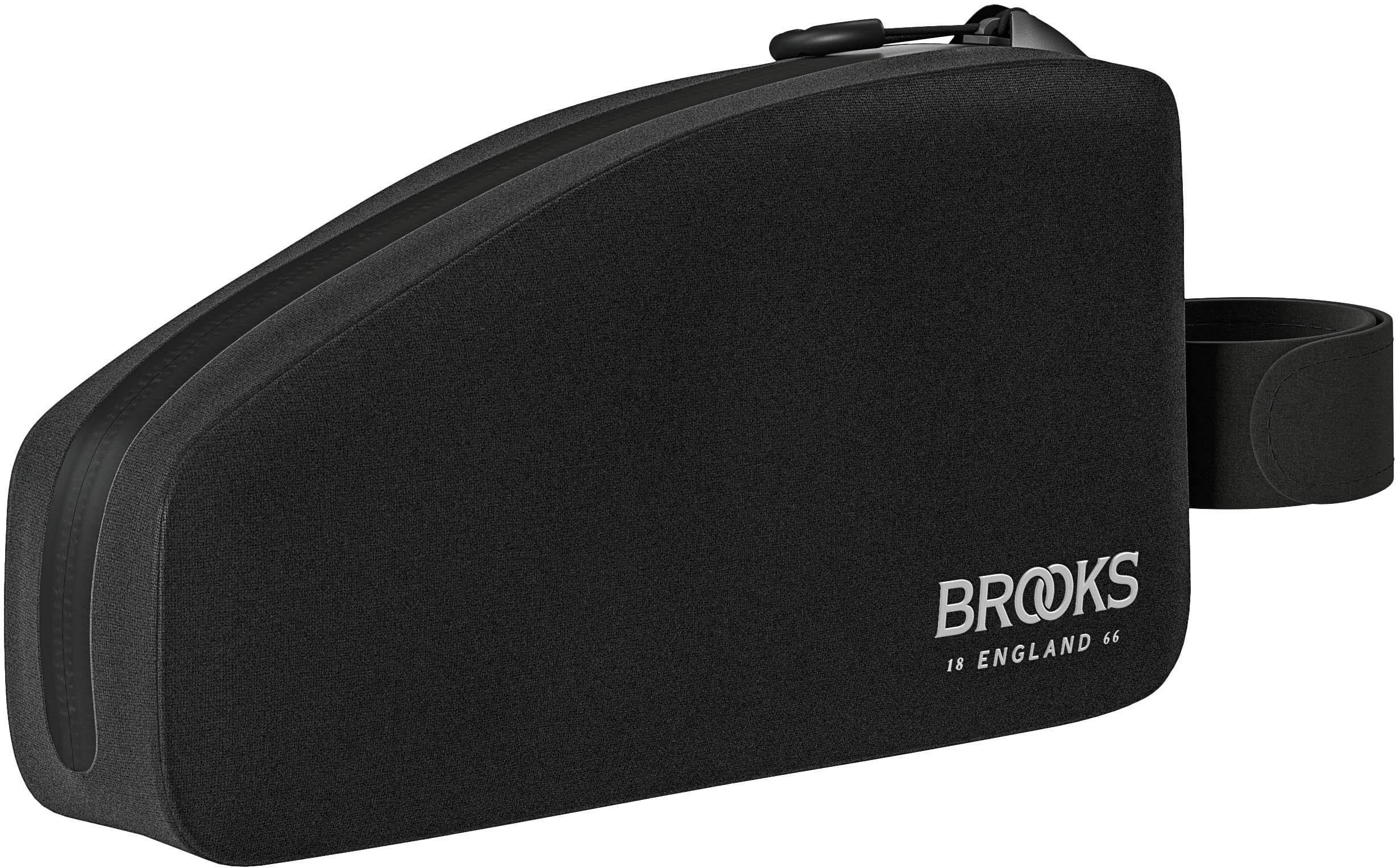 Halfords Brooks Scape Top Tube Bag, Black | Pricematch, Extra 8% off for BC Members, Free Bike Health Check, Cycle2Work Scheme & 0% APR Finance.