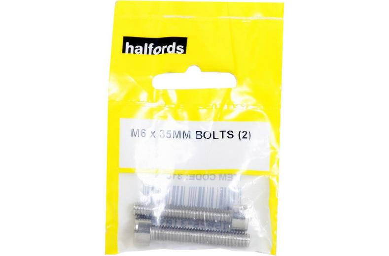 Halfords M6 x 35mm bolts Halfords M6 x 35mm bolts