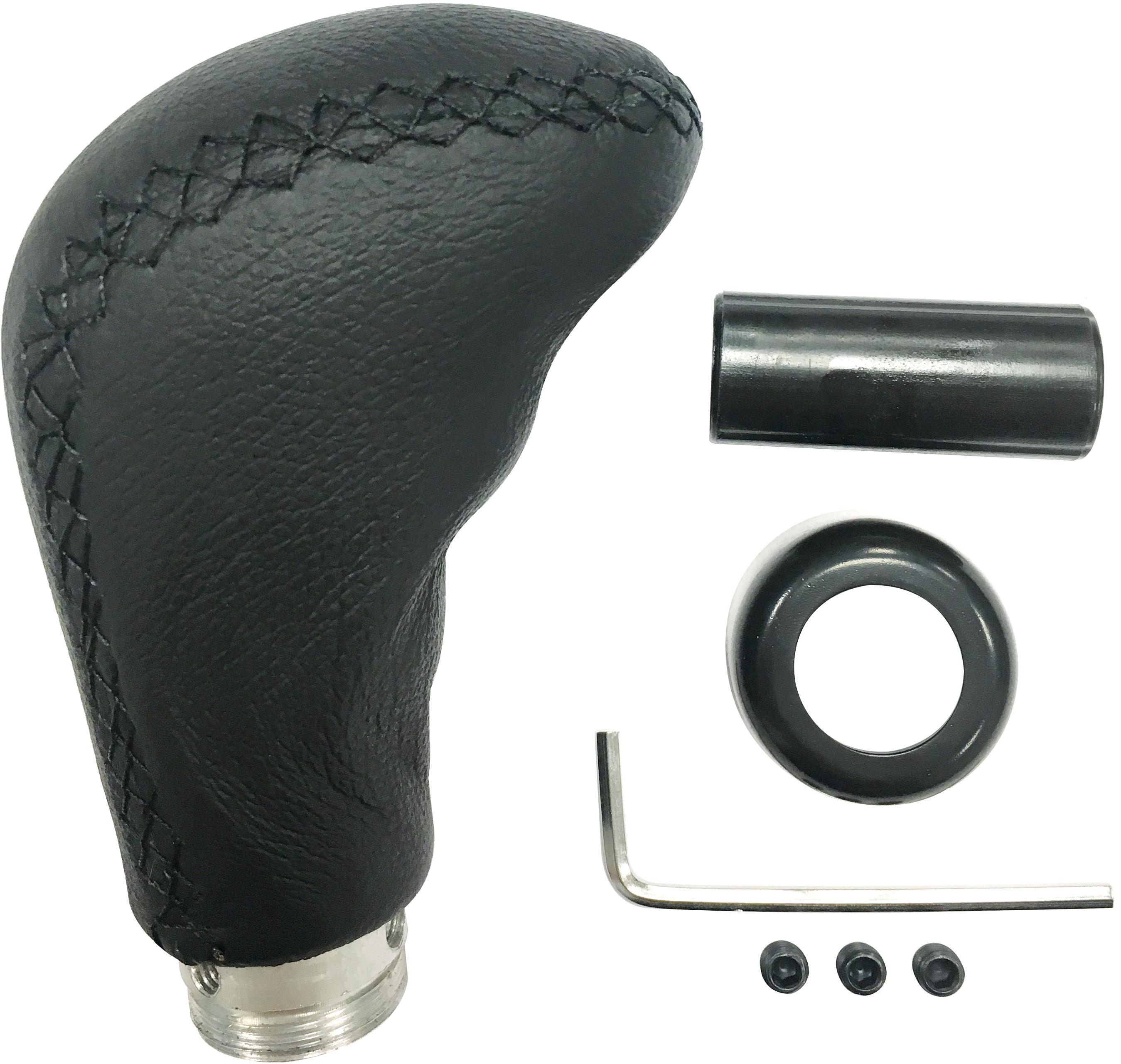 Simply Black Leather Gear Knob