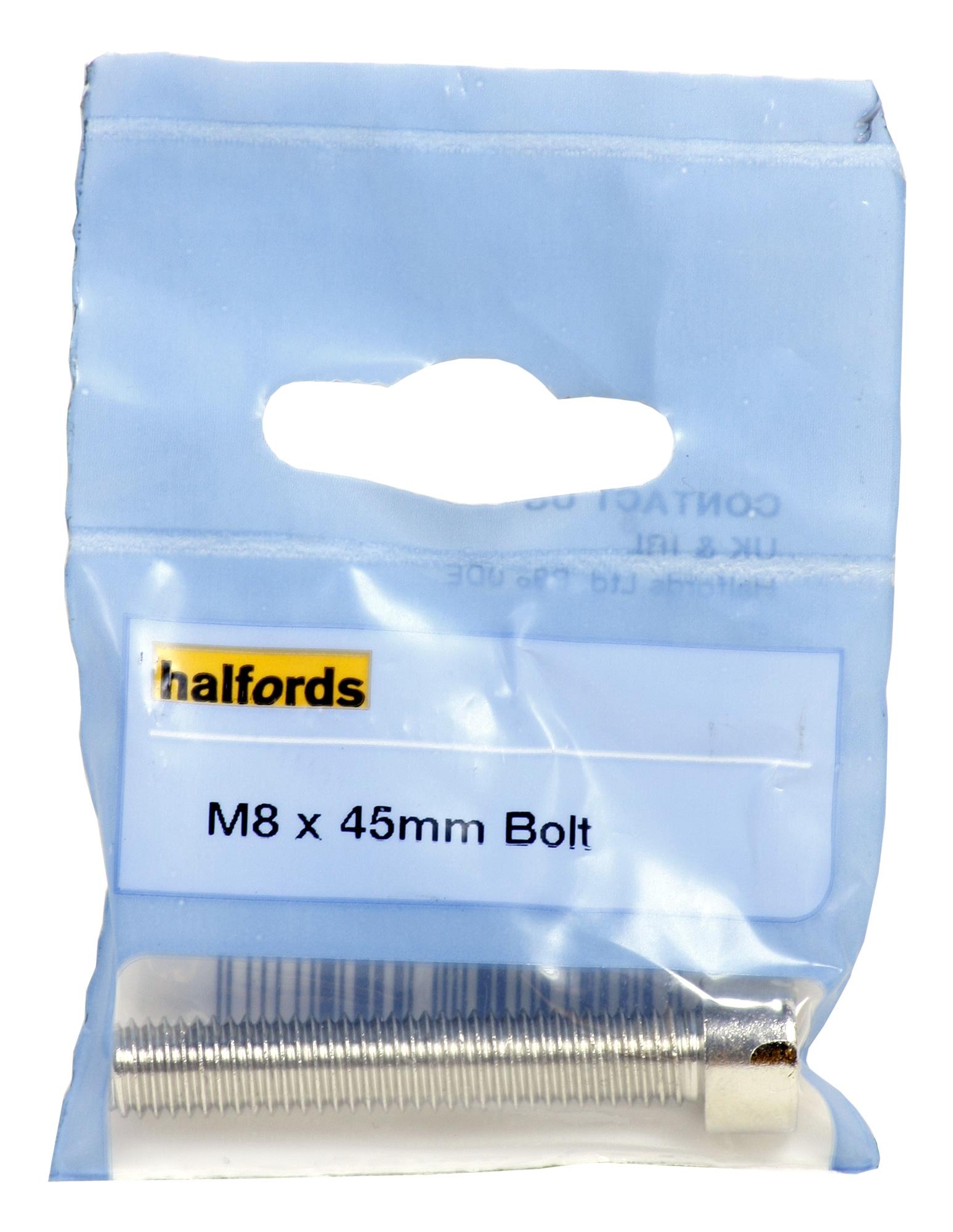 Halfords Seat Post Bolt M8 x 45mm
