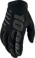 Halfords 100% Brisker Youth Gloves Black - L | Extra 8% off for BC Members