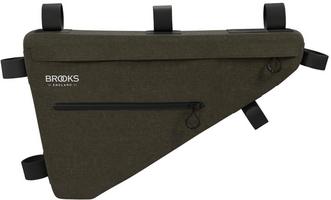 Halfords Brooks Scape Full Frame Bag, Mud Green | Extra 8% off for BC Members