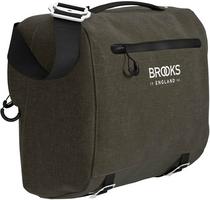 Halfords Brooks Scape Handlebar Bag, Mud Green | Extra 8% off for BC Members