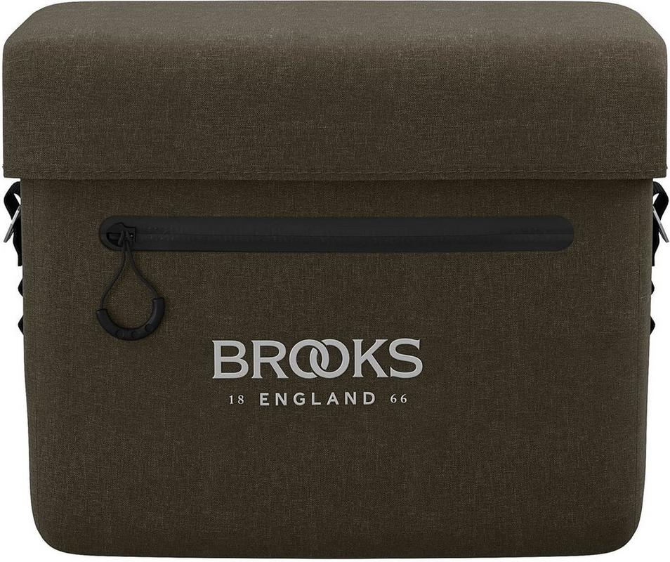 Halfords Brooks Scape Handlebar Case, Mud Green | Extra 8% off for BC Members