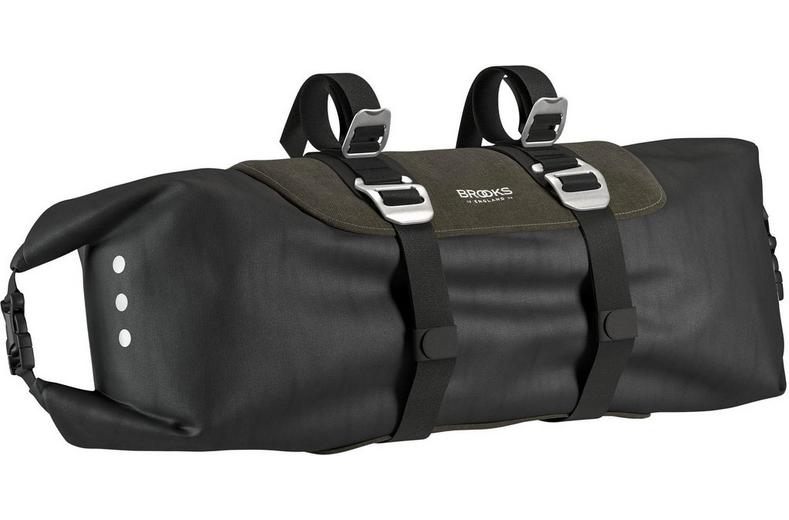 Brooks Scape Handlebar Roll, Mud Green Brooks Scape Handlebar Roll, Mud Green