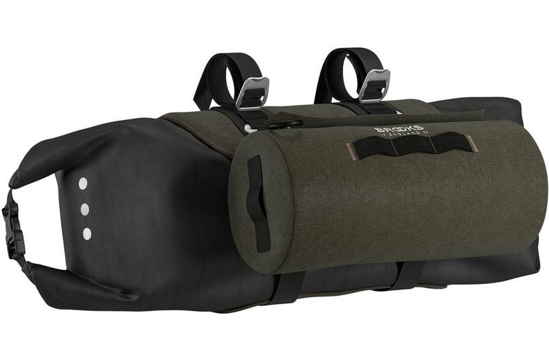 Brooks Scape Handlebar Roll, Mud Green Brooks Scape Handlebar Roll, Mud Green