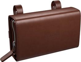 Halfords Brooks D-Shaped Tool Bag, Brown | Extra 8% off for BC Members
