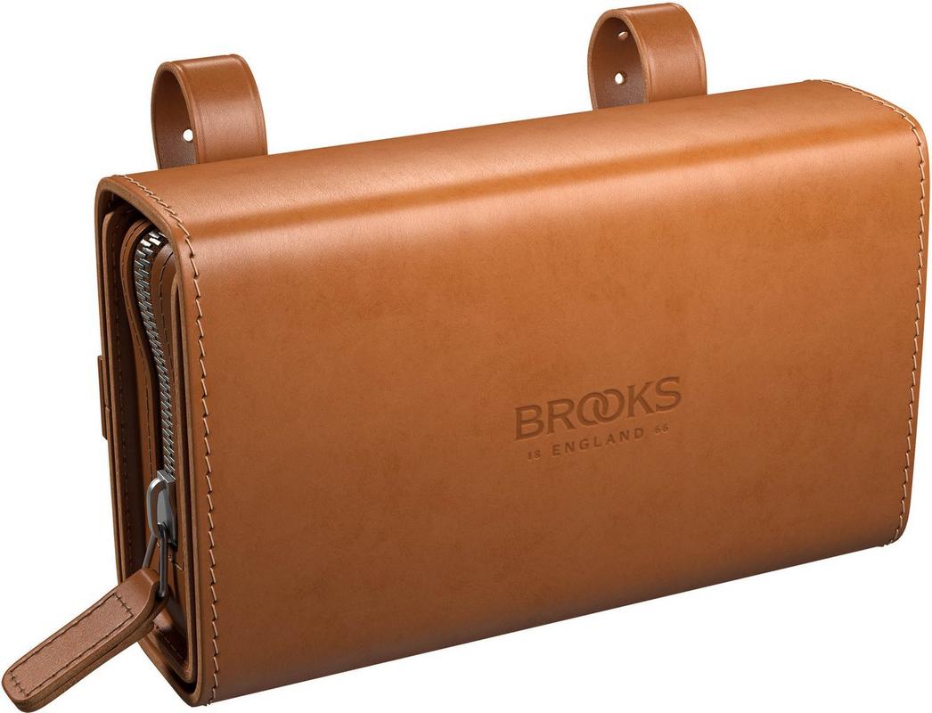 Halfords Brooks D-Shaped Tool Bag, Honey | Extra 8% off for BC Members