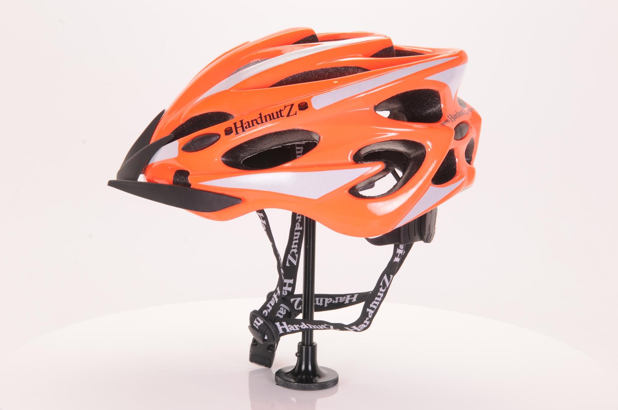 mens orange bike helmet