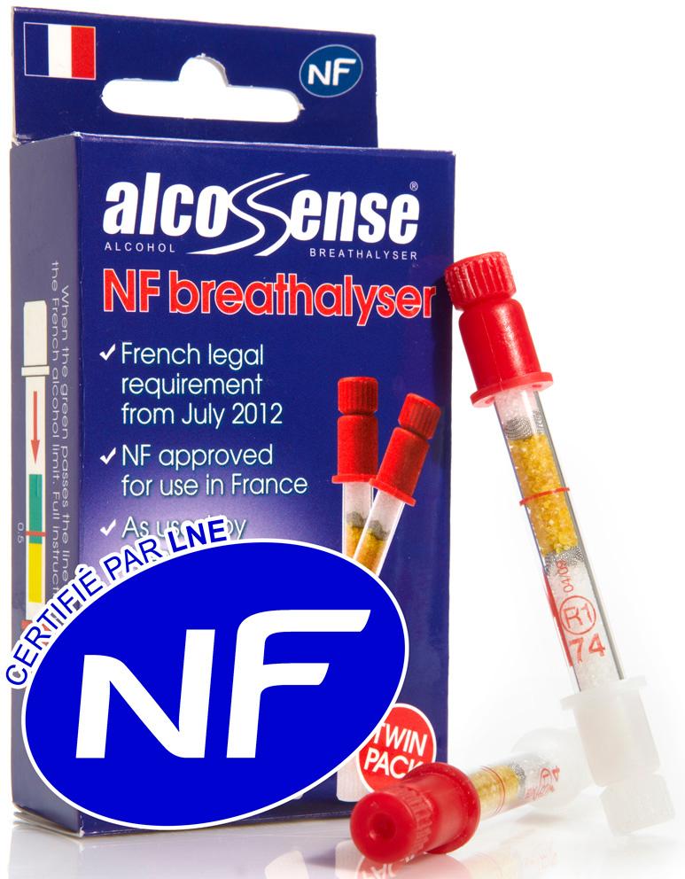 Alcosense Single Use Nf Breathalyser Twin Pack