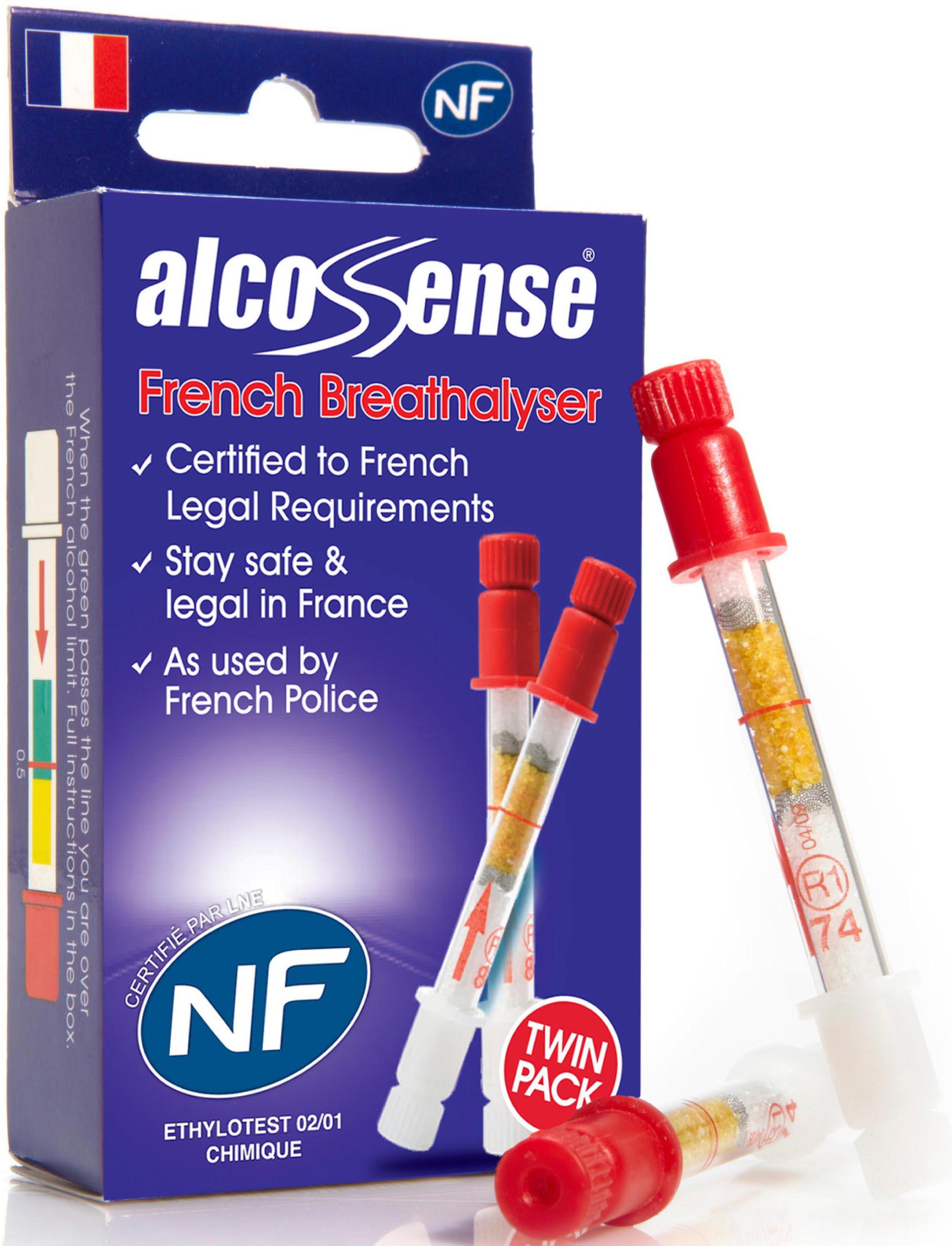 Alcosense Single Use Nf Breathalyser Twin Pack