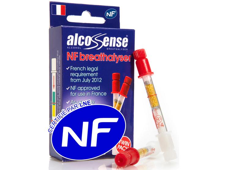Alcosense Single Use NF Breathalyser Twin Pack