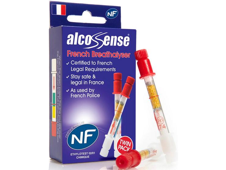 Alcosense Single Use NF Breathalyser Twin Pack