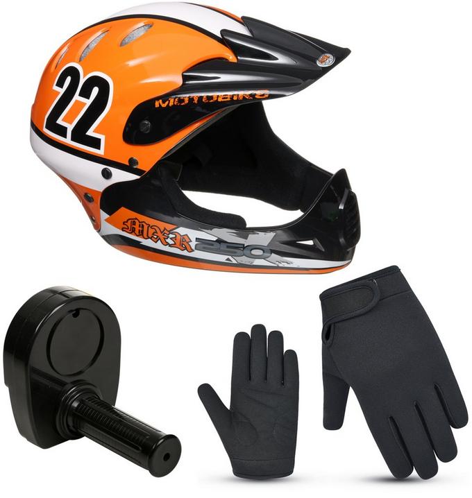 Halfords boys helmet hot sale