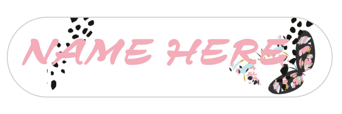 Personalised Sticker Butterflies (Designed For Bike 193926 Apollo