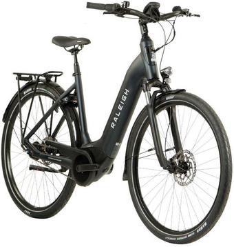 Raleigh Motus GT Lowstep Hub Electric Bike, Black - XS, S Frames