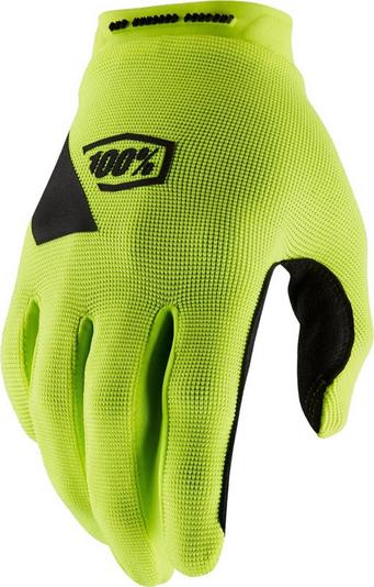 100% RIDECAMP Gloves Fluo Yellow - 2XL