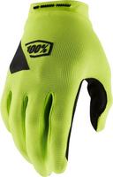 Halfords 100% RIDECAMP Womens Gloves Fluo Yellow/Black - L | Extra 8% off for BC Members