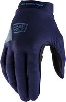 Halfords 100% RIDECAMP Womens Gloves Navy/Slate - L | Extra 8% off for BC Members