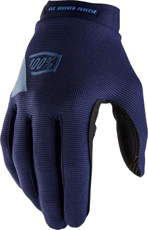 Halfords 100% RIDECAMP Womens Gloves Navy/Slate - L | Extra 8% off for BC Members