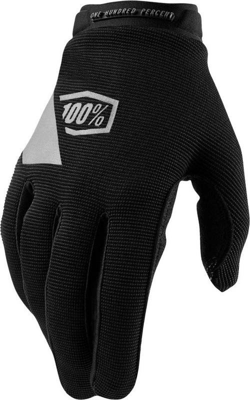 Halfords 100% RIDECAMP Womens Gloves Black/Charcoal - L | Extra 8% off for BC Members