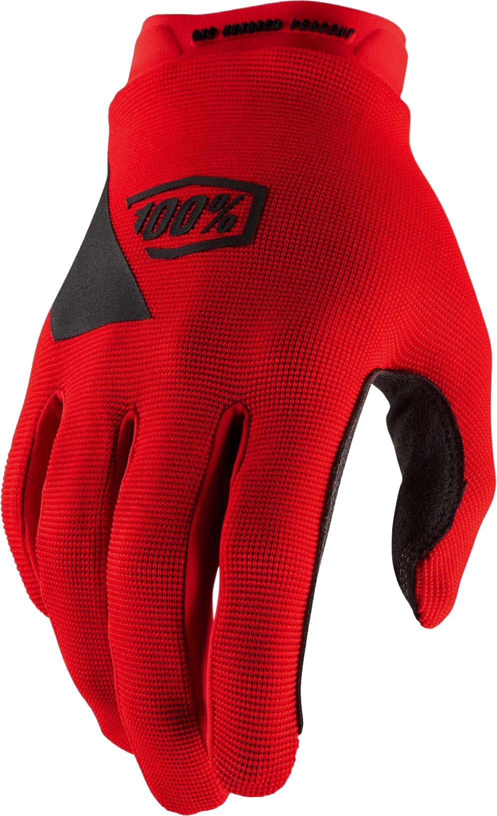 100% RIDECAMP Youth Gloves Red - XL