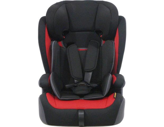 Halfords Group 1/2/3 Child Car Seat - Black, Red & Grey