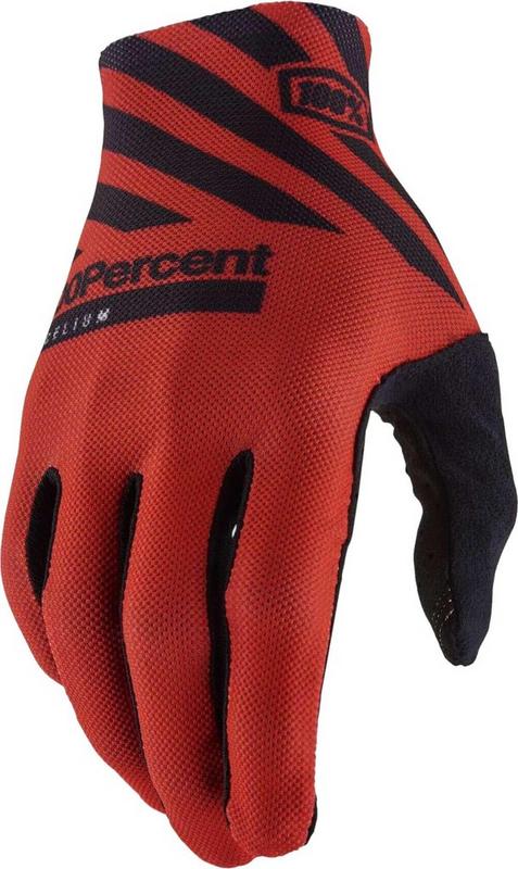 Halfords 100% Celium Gloves Racer Red - S | Extra 8% off for BC Members