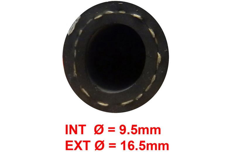 Halfords Fuel Injector Hose 9.5mm HFH504 Halfords Fuel Injector Hose 9.5mm HFH504