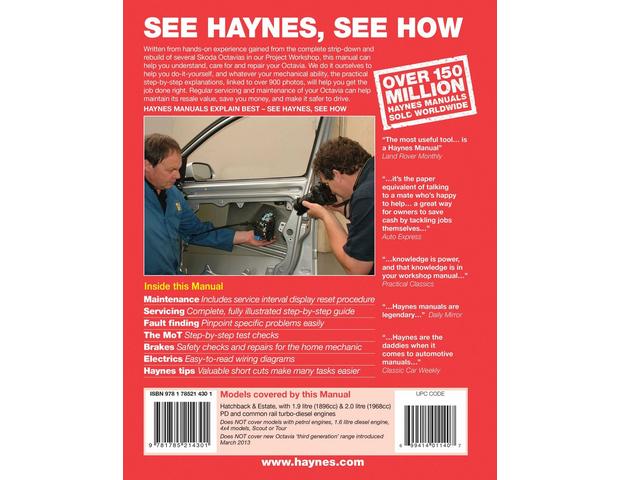 Octavia Diesel (04-12) Manual | Halfords UK